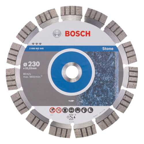 Алмазный диск Bosch Bf Stone230-22,23 2608602645 в Аксон