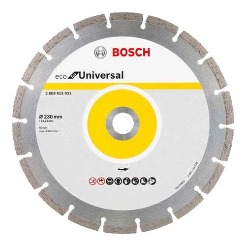 Алмазный диск Bosch ECO Universal 230-22,23 2608615031 в Аксон