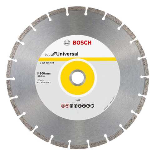 Алмазный диск Bosch ECO Universal 300-25 2608615033 в Аксон