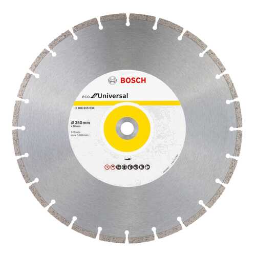 Алмазный диск Bosch ECO Universal 350-20 2608615034 в Аксон