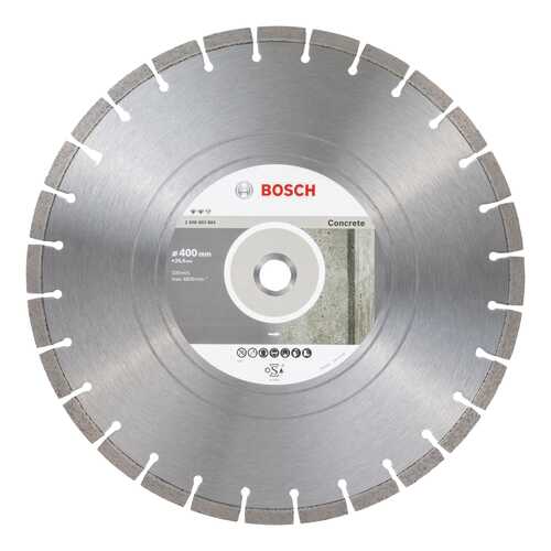 Алмазный диск Bosch Ef Concrete 400-25,4 2608603804 в Аксон