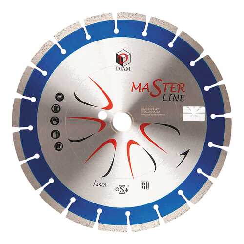 Алмазный диск (круг) DIAM Master Line 400x3,0x10x25,4 железобетон 000504 в Аксон