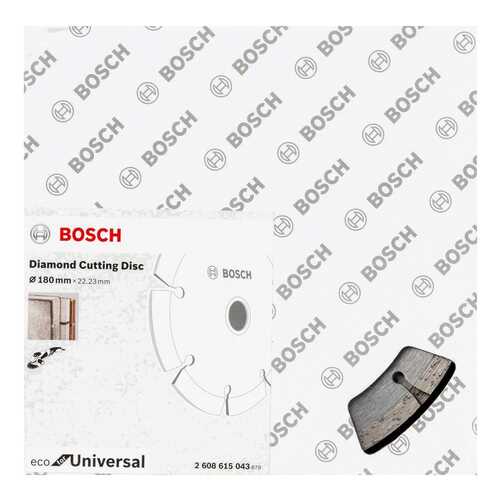 Диск алмазный отрезной Bosch ECO Universal 180-22,23 2608615043 в Аксон