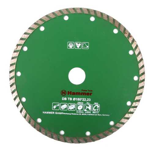 Диск алмазный отрезной универсальный Hammer Flex 206-114 DB TB (30698) в Аксон