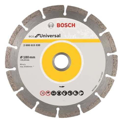 Круг алмазный BOSCH ECO Universal (2608615030) Ф180х22мм универсальный в Аксон