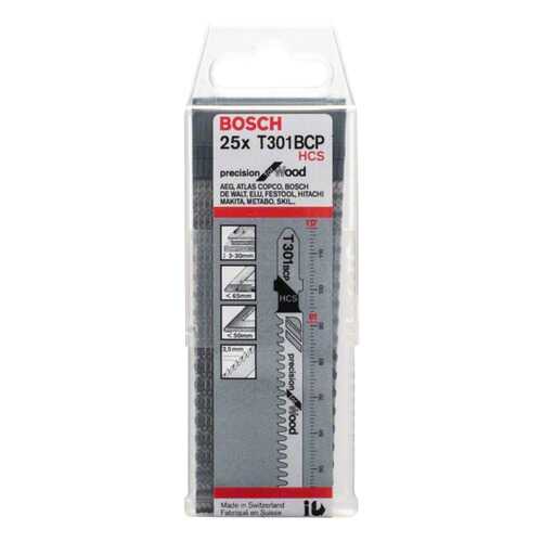 Набор пилок для лобзика Bosch T 301 BCP, HCS 2608633A40 в Аксон