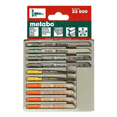 Набор пилок для лобзика metabo 623600000 в Аксон