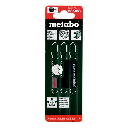 Набор пилок для лобзика metabo 623968000 в Аксон