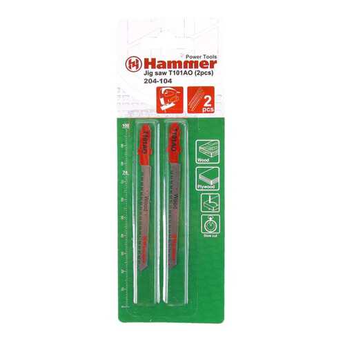 Пилка для лобзика Hammer Flex 204-104 JG WD (30570) в Аксон