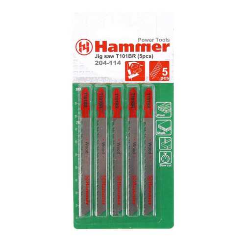 Пилка для лобзика Hammer Flex 204-114 JG WD (30560) в Аксон