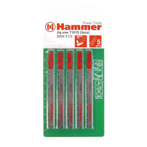 Пилка по дереву для лобзика Hammer 30561 в Аксон