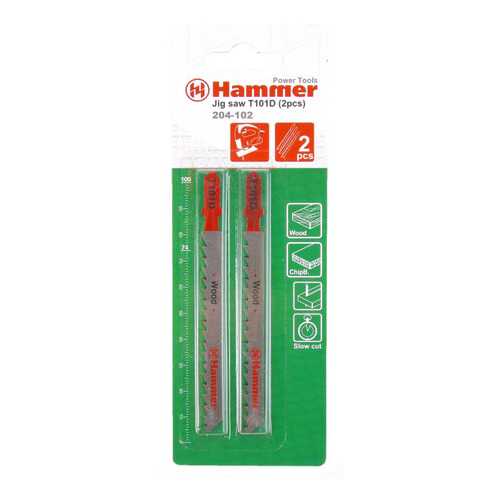 Пилка по дереву для лобзика Hammer 30572 в Аксон