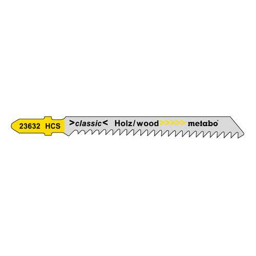 Пилка по дереву для лобзика metabo 623606000 в Аксон