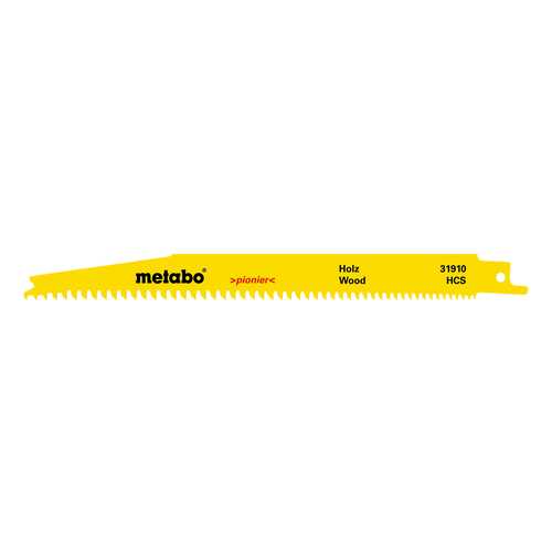 Полотно по дереву для сабельных пил metabo 631910000 в Аксон