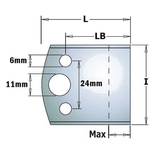 Комплект из 2-х бланкет 40x4 HSS 690.193H в Аксон