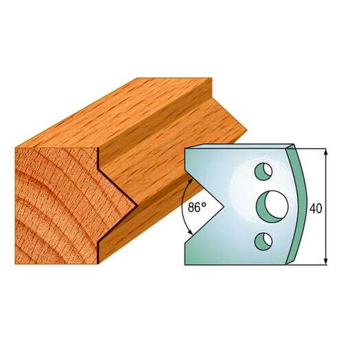 Комплект из 2-х ножей 40x4 SP CMT 690.034 в Аксон