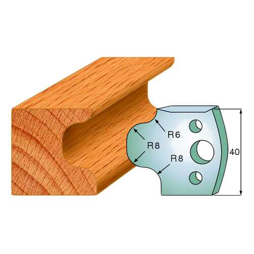 Комплект из 2-х ножей 40x4 SP CMT 690.056 в Аксон