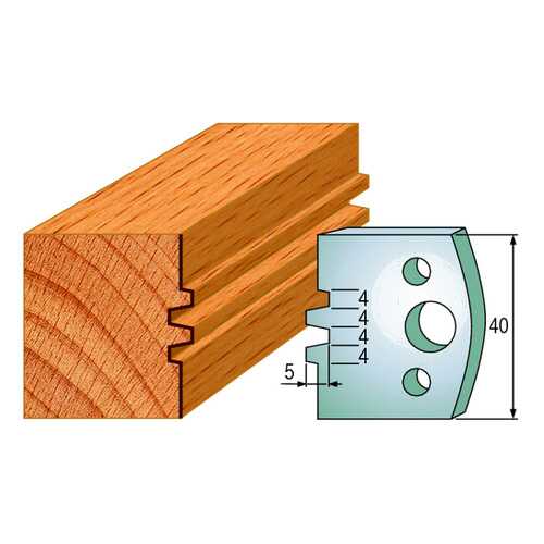 Комплект из 2-х ножей 40x4 SP CMT 690.075 в Аксон