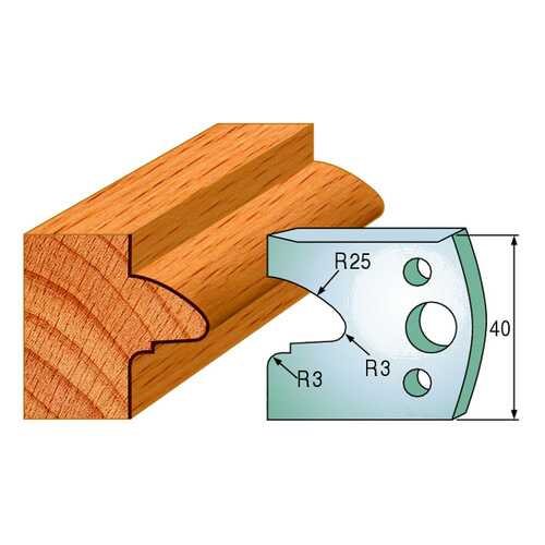 Комплект из 2-х ножей 40x4 SP CMT 690.078 в Аксон