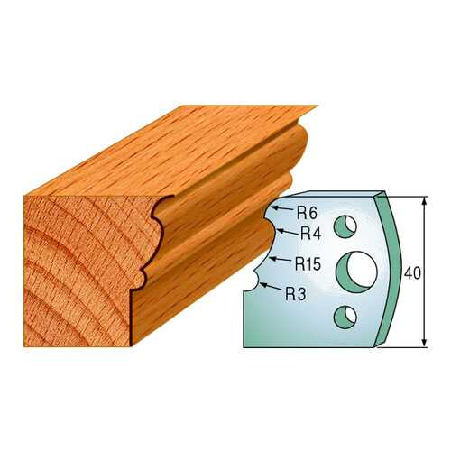 Комплект из 2-х ножей 40x4 SP CMT 690.101 в Аксон