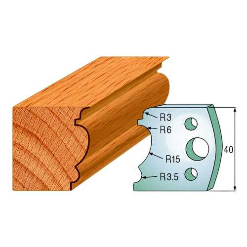 Комплект из 2-х ножей 40x4 SP CMT 690.104 в Аксон