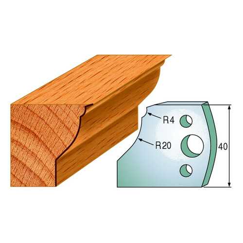 Комплект из 2-х ножей 40x4 SP CMT 690.109 в Аксон