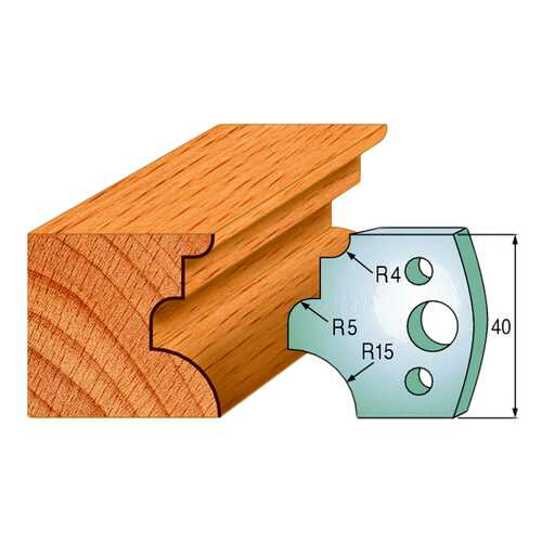 Комплект из 2-х ножей 40x4 SP CMT 690.129 в Аксон