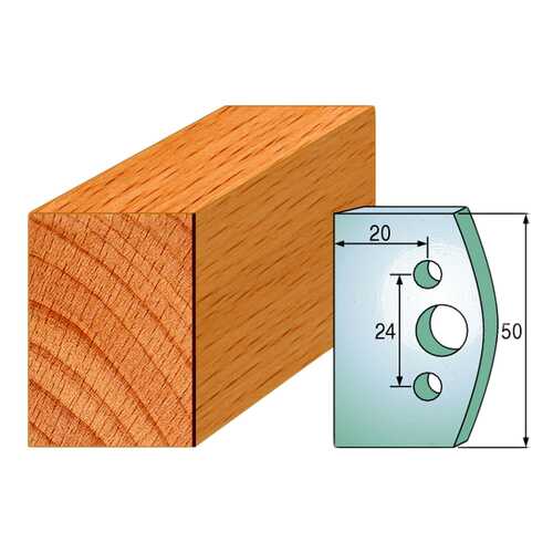 Комплект из 2-х ножей 50x4 SP CMT 690.500 в Аксон