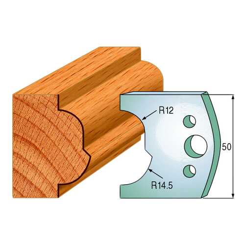 Комплект из 2-х ножей 50x4 SP CMT 690.519 в Аксон