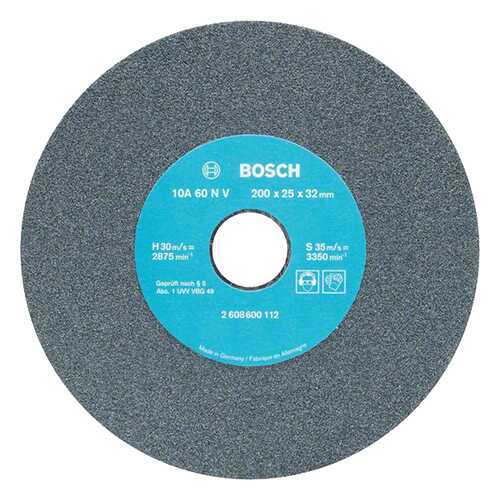 Круг шлифовальный Bosch 200Х25Х32 К60 Д/GSM 200 2608600112 в Аксон