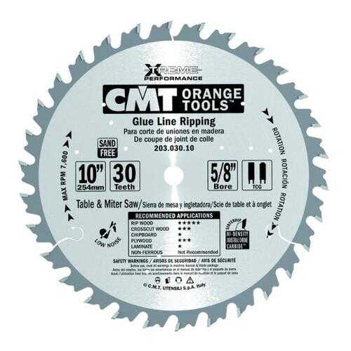Диск пильный CMT Ф254х30мм 30зуб. (203.030.10M) в Аксон