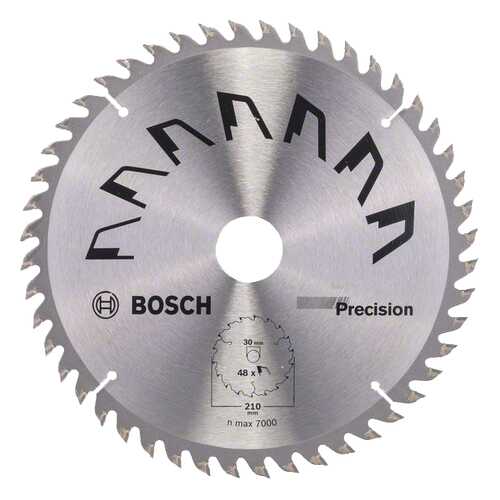 Диск по дереву Bosch 210x30 48 PRECISION 2609256873 в Аксон