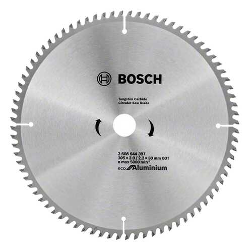 Диск по дереву Bosch ECO ALU/Multi 305x30-80T 2608644397 в Аксон