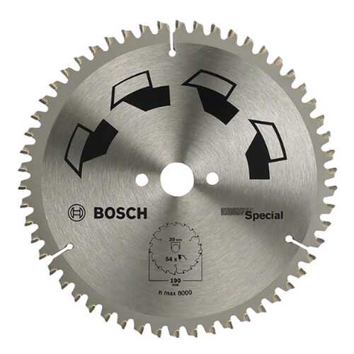 Диск по дереву Bosch GS MU H 190x20-54 2609256891 в Аксон