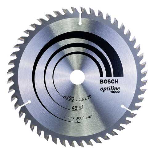 Диск по дереву Bosch STD WO 190x20-48T 2608640614 в Аксон