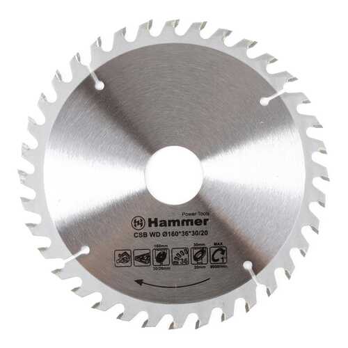 Диск по дереву для дисковых пил Hammer 30655 в Аксон
