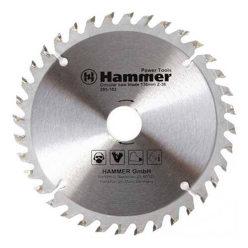 Диск по дереву для дисковых пил Hammer Flex 205-102 CSB WD (30652) в Аксон