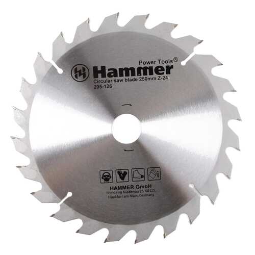 Диск по дереву для дисковых пил Hammer Flex 205-126 CSB WD (38354) в Аксон