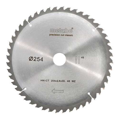 Диск по дереву для дисковых пил metabo 628061000 в Аксон