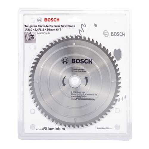 Пильный диск BOSCH 2608644391, по алюминию, 210мм, 30мм в Аксон