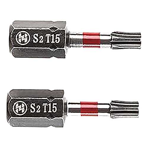 Бита Hammer Flex 203-180 TORX-15 25мм, 2шт, 362956 в Аксон