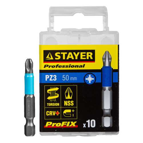 Бита PZ для шуруповерта Stayer 26223-3-50-10_z01 в Аксон