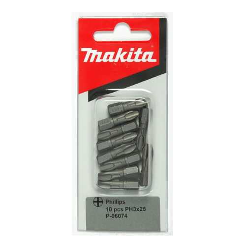 Биты для дрелей, шуруповертов Makita P-06074 в Аксон