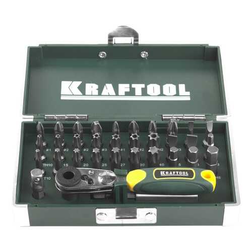 Набор бит для дрелей, шуруповертов Kraftool 26065-H33 в Аксон