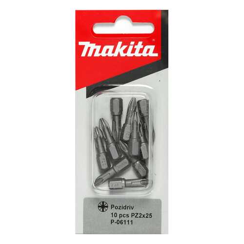 Набор бит для дрелей, шуруповертов Makita Pozidriv P-06111 в Аксон