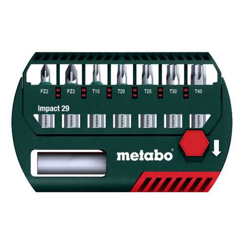 Набор бит для дрелей, шуруповертов metabo 628849000 в Аксон