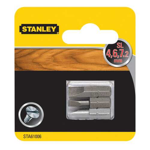 Набор бит для дрелей, шуруповертов STANLEY STA61006-XJ в Аксон