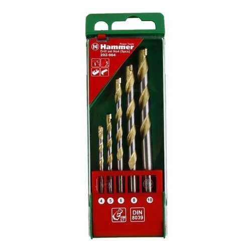 Набор сверл Hammer 202-904 DR set No4 30785 в Аксон