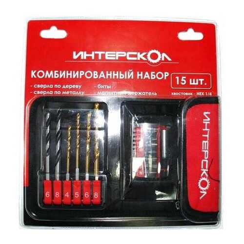 Наборы бит и сверл для дрелей, шуруповертов Интерскол 2039900700000 в Аксон
