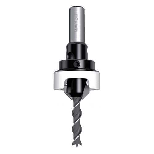 Сверло с зенкером и ограничителем 45°HW Z2 S=8 D=4/12 RH CMT 521.312.11A в Аксон